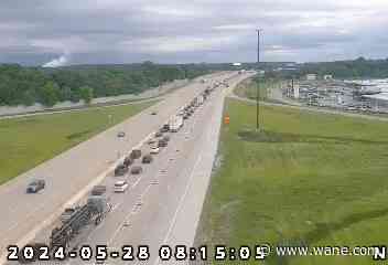 Traffic flowing after crash on I-69 in northwest Fort Wayne