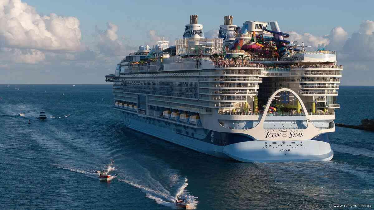 Royal Caribbean cruise horror as passenger dies after 'jumping' from enormous Icon of the Seas ship