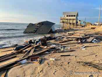 Another beach house collapses in Rodanthe in the Outer Banks