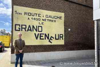 Toeristen vinden de weg weer naar Le Grand Veneur: oude muurschildering weer in ere hersteld