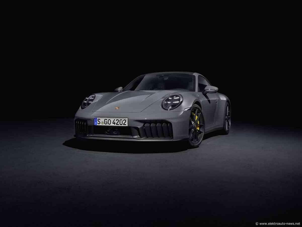 Porsche 911 T-Hybrid: Zwischenstufe auf dem Weg zum E-Auto
