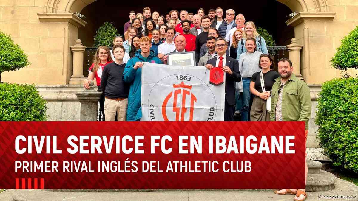 Civil Service FC Ibaiganen I Visita del primer rival inglés del Athletic Club