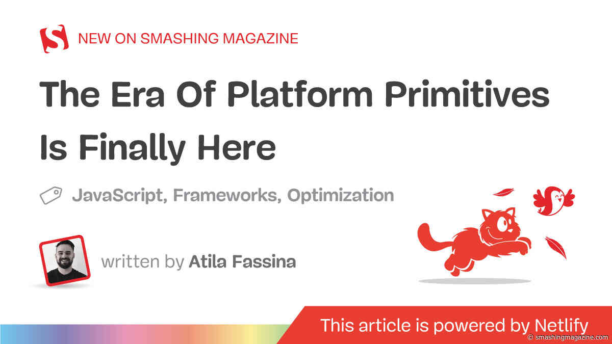 The Era Of Platform Primitives Is Finally Here