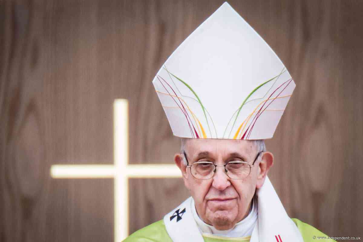 Pope Francis apologises after outcry over homophobic slur