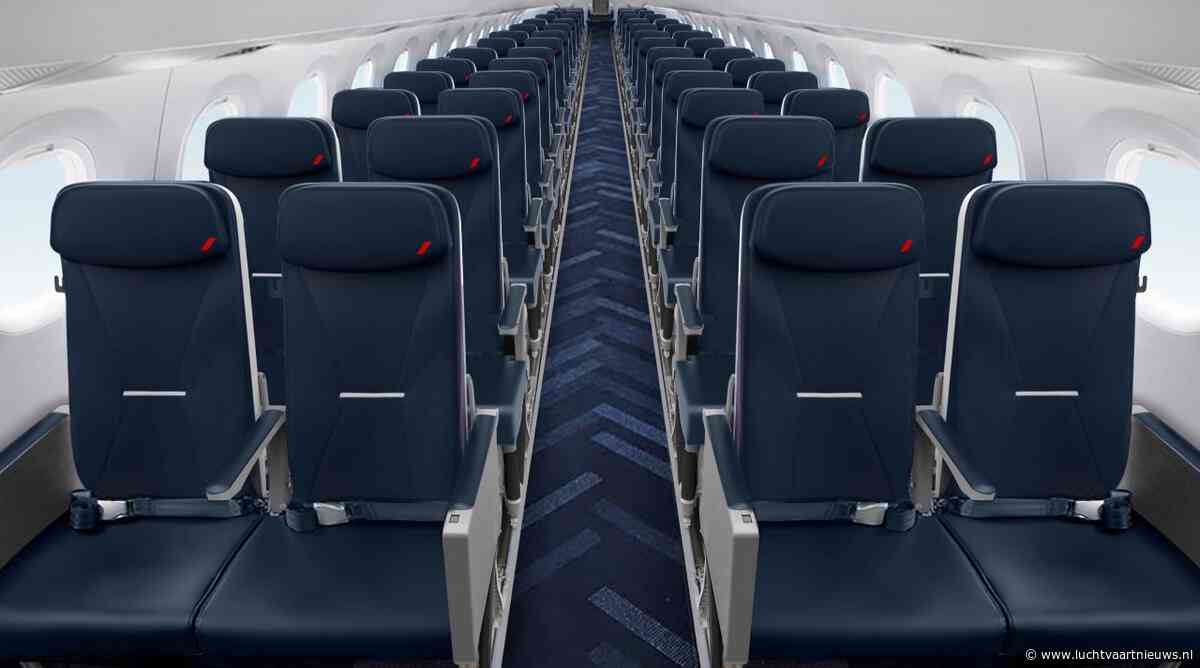 Air France onthult nieuwe Embraer 190-cabines en maakt Business Class beter
