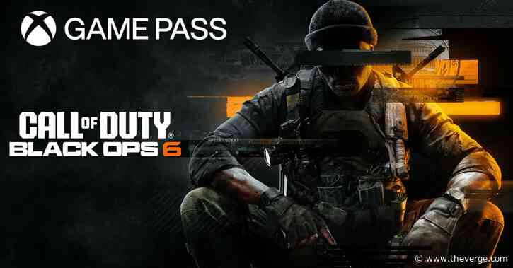 Microsoft confirms Call of Duty: Black Ops 6 is coming to Xbox Game Pass