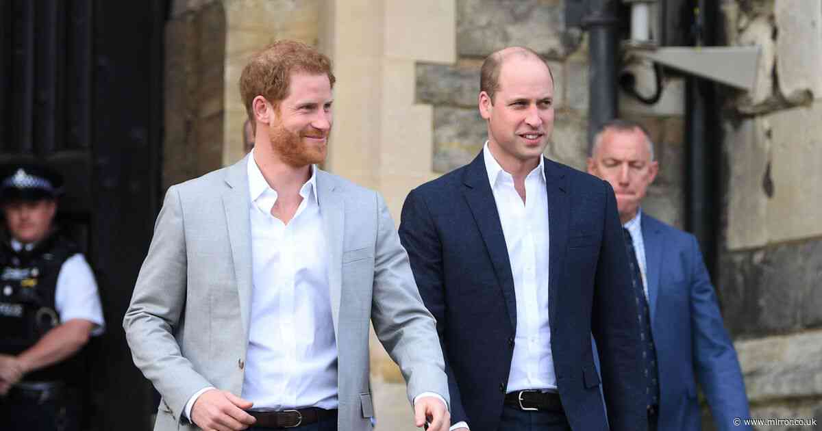 Prince William's explicit two-word reaction when Harry told him he was dating Meghan