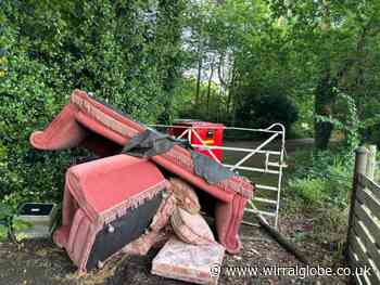 Investigation launched after fly tipping outside Neston Girlguiding