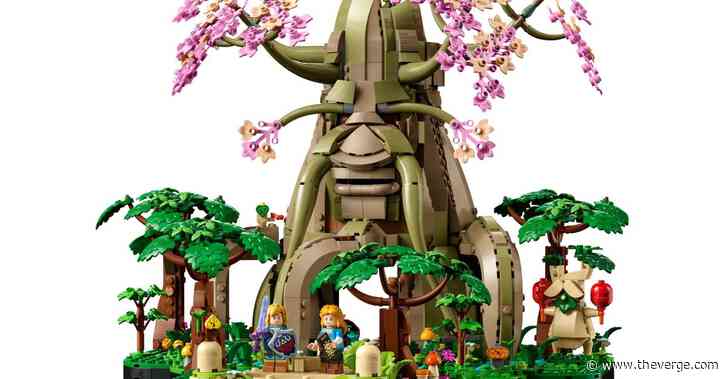 Lego’s first Legend of Zelda set is a 2,500-piece Great Deku Tree