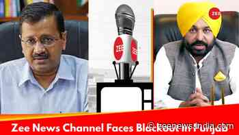AAP`s Media Crackdown: Zee News Channel Faces Blackout In Mann Ruled Punjab