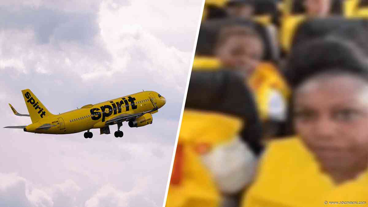 Passengers don life vests on Fort Lauderdale-bound Spirit flight forced to return to Jamaica