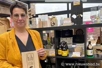 Leslie van Busy Bee Liz ontvangt Handmade in Belgium-label
