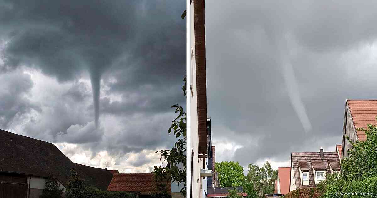 Tornado-Verdacht in der Nähe von Würzburg: DWD-Experte gibt Einschätzung ab