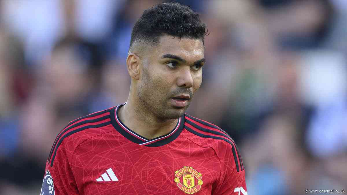 Casemiro was 'HURT' by Erik ten Hag's decision to leave him out of the FA Cup final despite Man United boss insisting he was injured - as 'three teams eye a move for £30m-rated midfielder'