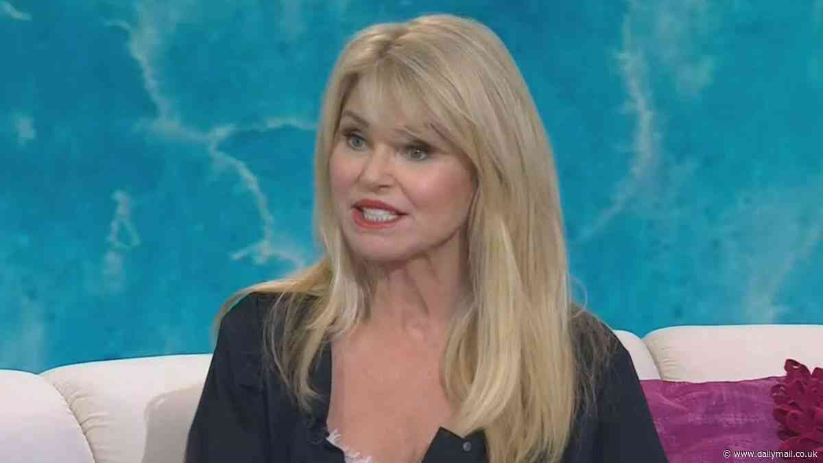 Christie Brinkley, 70, reveals why posing for Sports Illustrated Swimsuit made her too self-conscious to wear a bathing suit 'in front of people' - and the area of her body she was most afraid to put on display