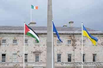 Irish parliament suspended after protesters interrupt statements on Palestine