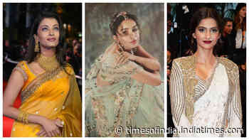 Actresses who dazzled in saree on global platforms