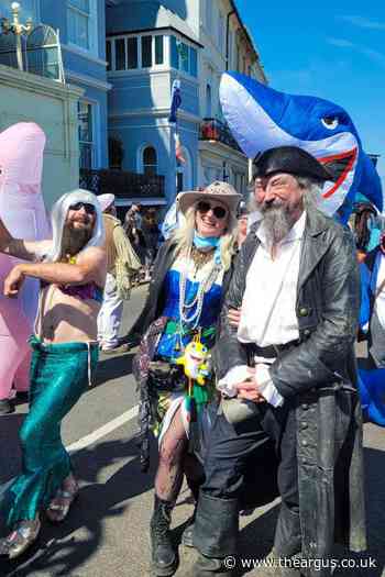 Eastbourne Carnival takes over town with colourful parade