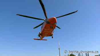Barrie senior airlifted with serious injuries after motorcycle collision