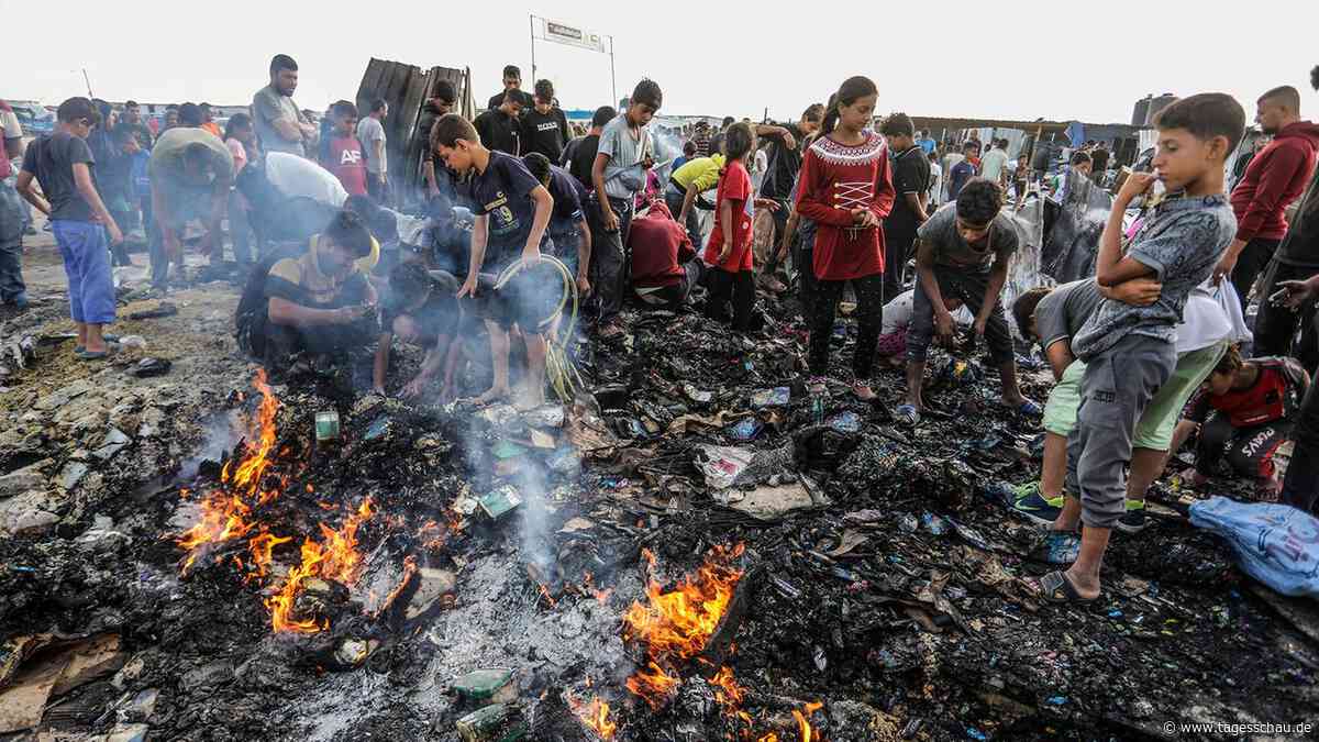 Löste ein Waffenlager der Hamas den Brand in Rafah aus?