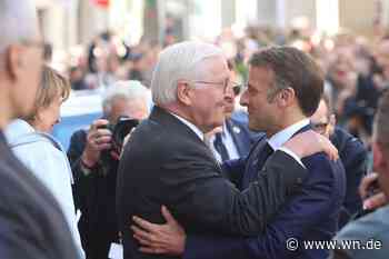 Charmeoffensive von Münster: Zwei Präsidenten Arm in Arm
