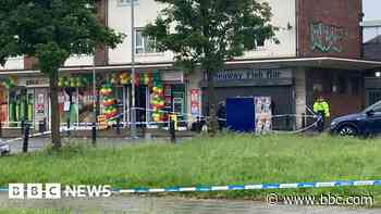 Search order in place after man stabbed near shops