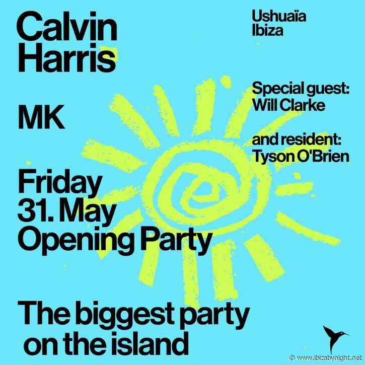 Calvin Harris at Ushuaïa Ibiza: the opening party 2024!