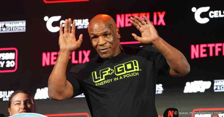 Mike Tyson ‘feeling 100 percent’ after medical scare, ‘even though I don’t need to be to beat Jake Paul’