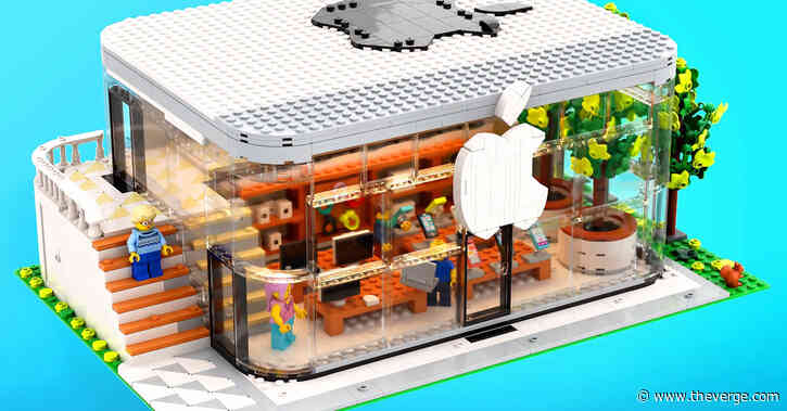 This Lego Apple Store design submission is pitch-perfect