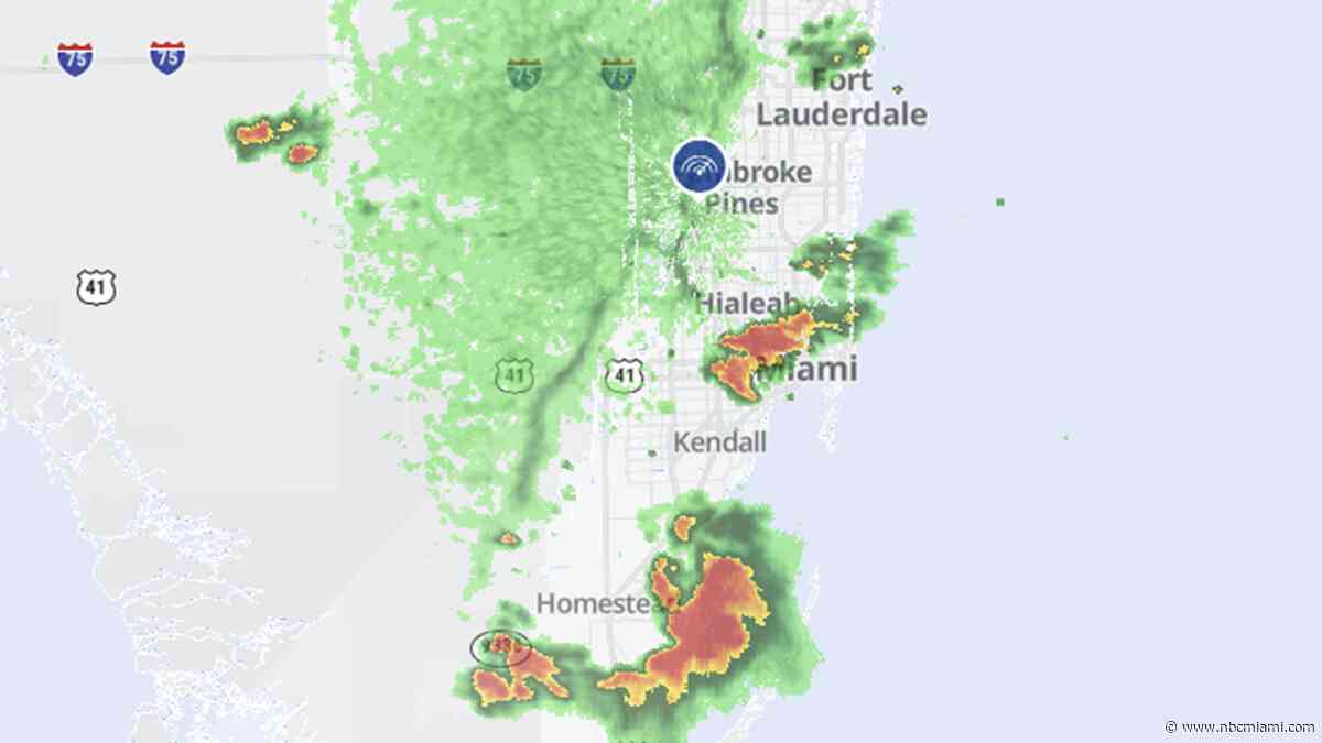 Flood advisory in South Florida Tuesday: Track storms with Doppler 6000