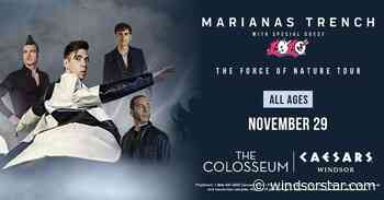 Marianas Trench to make tour stop for all-ages show at Caesars Nov. 29