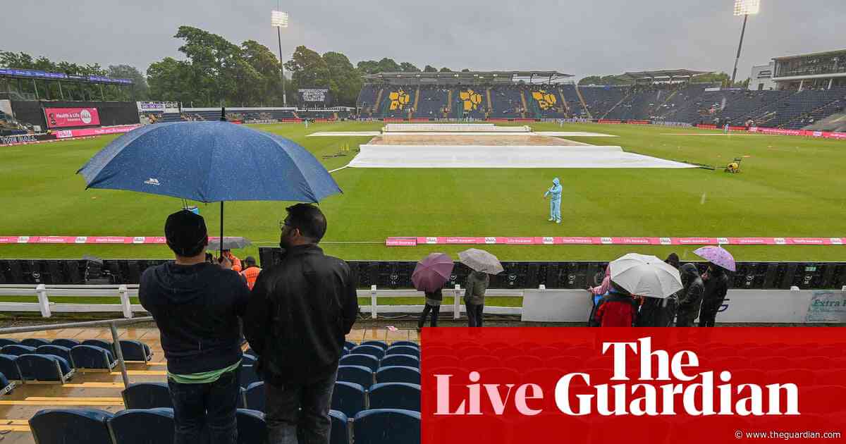 England v Pakistan: third men’s T20 cricket international abandoned – as it happened