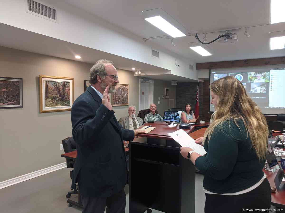 Town of Bancroft swears in Kevin Lawrence as new councillor