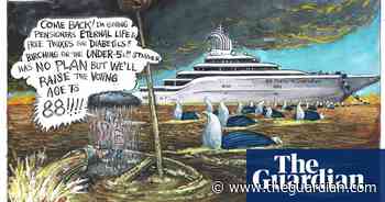 Martin Rowson on the young, the rich and the election – cartoon