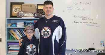 Manitoba principal writes letter to young Oilers fan’s parents to let him watch late games