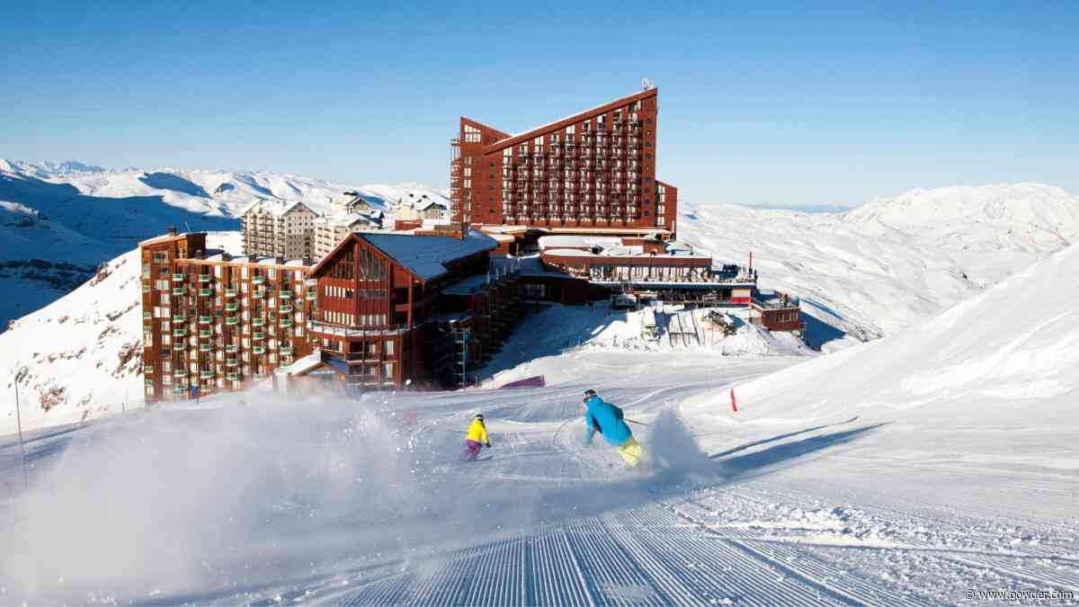 Chilean Ski Resort to Open Three Weeks Early