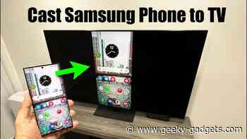 How to Mirror Any Samsung Galaxy Phone to Your HDTV