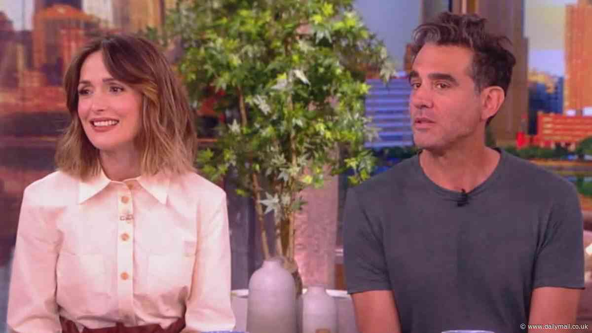 Rose Byrne and Bobby Cannavale make rare parenting comments about how they 'juggle' conflict among their two kids - after his awkward TV moment when he was grilled about their 'imminent' wedding