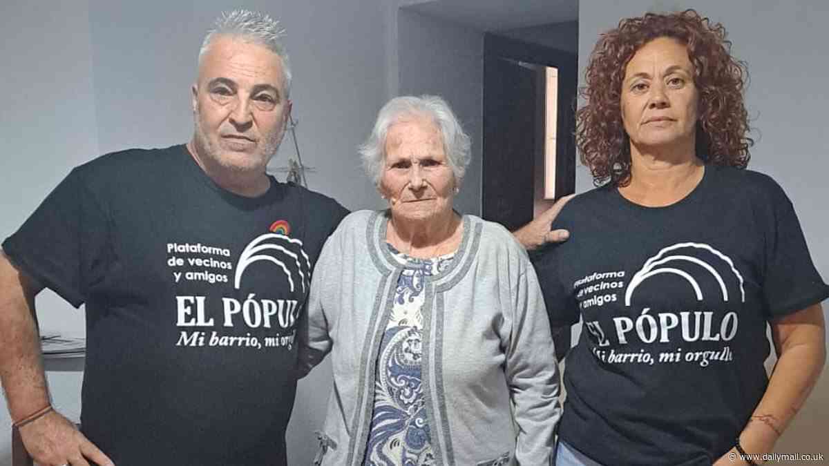 Spanish grandmother, 88, faces eviction from her home where she has lived for half a century because the owner wants to sell to a developer who will turn site into holiday apartments
