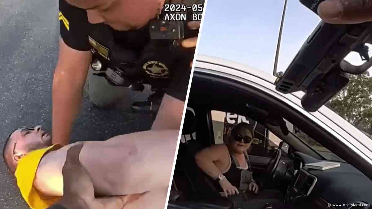 Bodycam shows pair accused in string of Best Buy thefts getting arrested in Indian River County