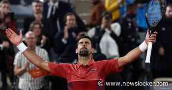 Novak Djokovic moet zich flink inspannen om Franse wildcardspeler te verslaan