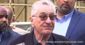 Watch: Car Alarm Derails Robert De Niro's Anti-Trump Speech in Front of Courthouse - 'He Will Never Leave!'