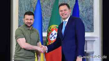 Nach Spanien und Belgien: Auch Portugal sichert Ukraine Militärhilfe zu