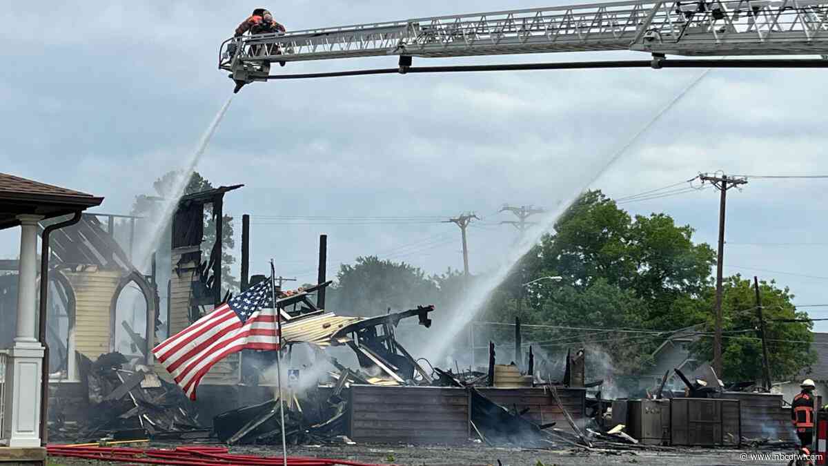 Fires destroy historic church and home during North Texas storms