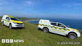 Boy, 13, rescued after falling down cliff on bike