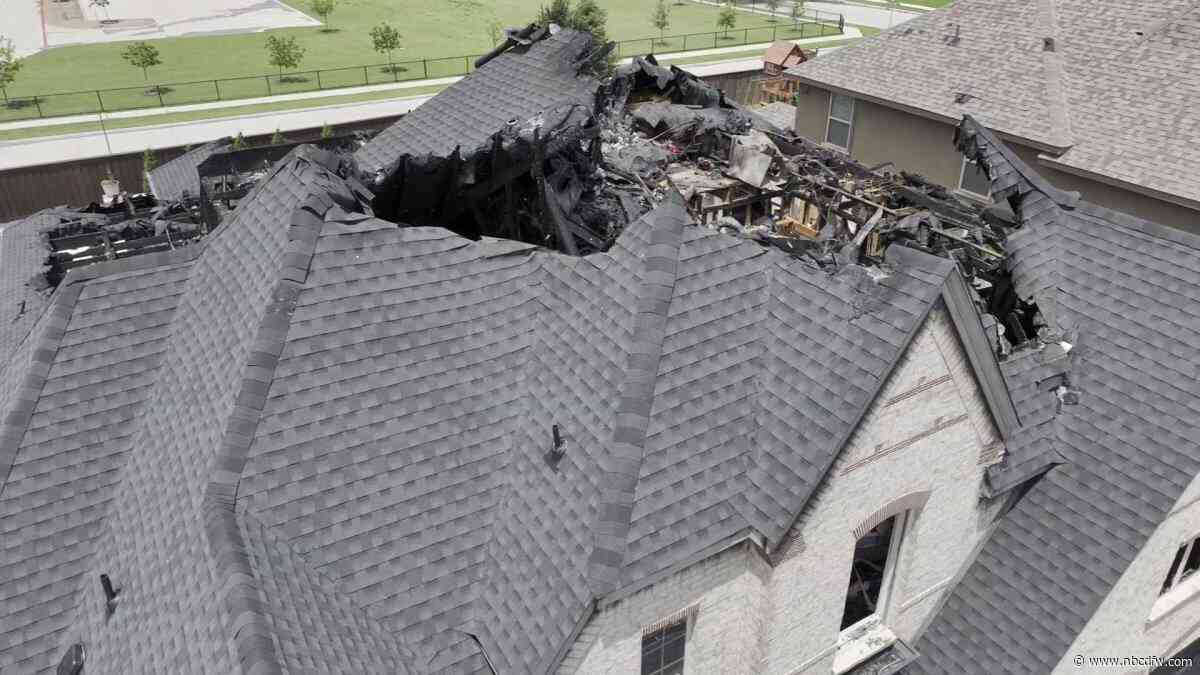 Storm brings high winds, lightning to Frisco; 2 homes catch fire