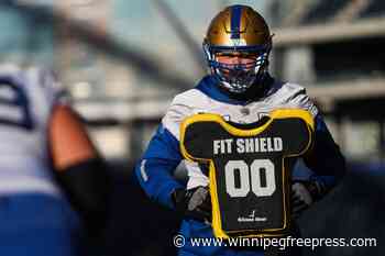 O-line stalwart Neufeld glad to be back in the battle