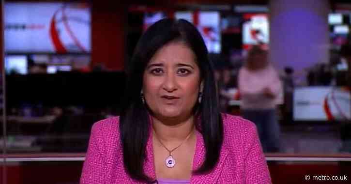 BBC news presenter apologises on air after sharing thoughts on Nigel Farage