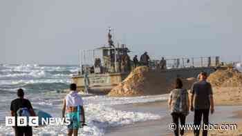 US Gaza pier knocked out of action by rough seas