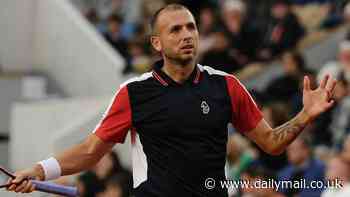 Dan Evans RAGES at French Open umpire in first-round defeat by Holger Rune, furiously claiming ref's conversations with rival broke his focus: 'Let the f***ing match play'